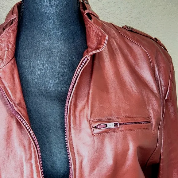 WILSONS Vintage Leather Jacket - Picture 3 of 9